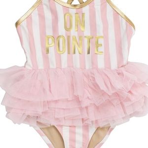 Shade critters on point infant tutu swimsuit